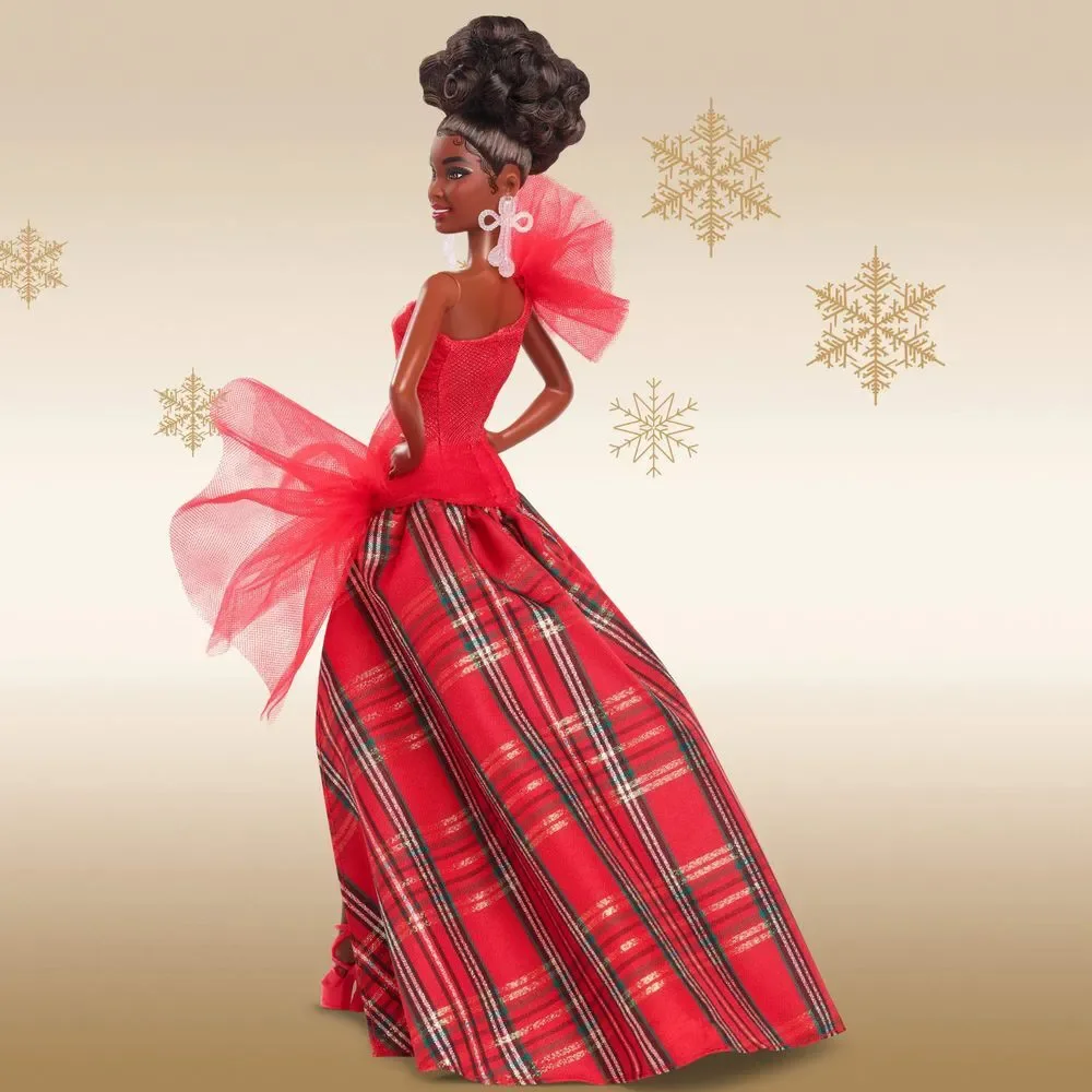 Barbie Signature 2024 Holiday Barbie Doll African American NEW IN BOX! Collector